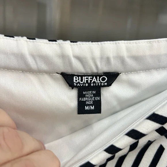 Buffalo David Bitton Monochrome Strapless Dress - Picture 2 of 4